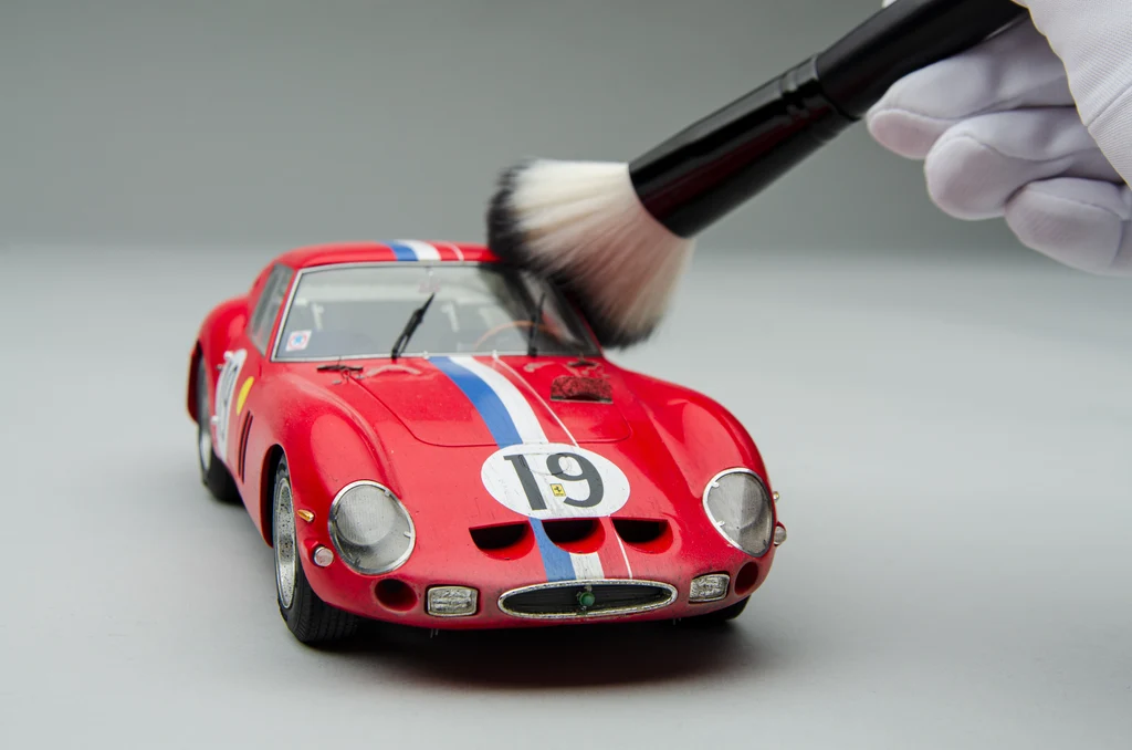 Ferrari 250 GTO №19 — нанесение гоночной патины кистью, Amalgam Race Weathered